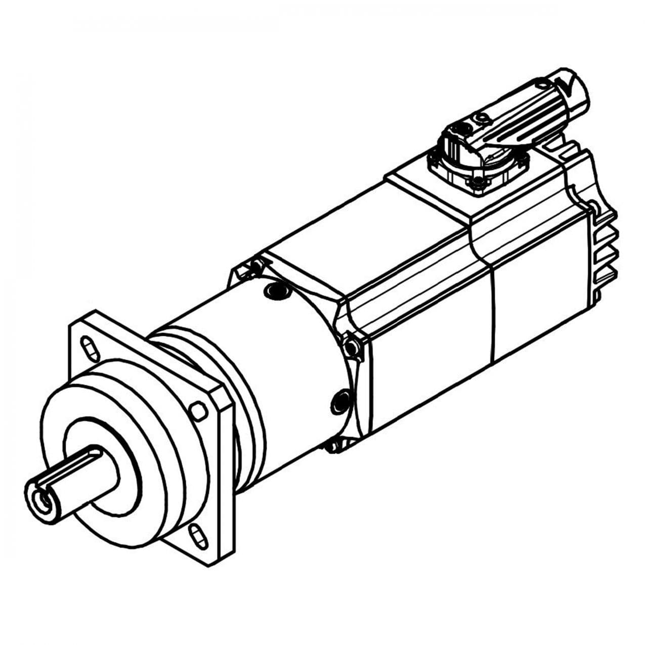 7820-3310-010 Редукторный двигатель ILA 60 / PLE 60/70 i=32
