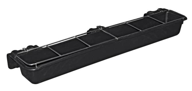 323492 Кормушка длинная с решеткой для кормления, 9 л, 95,5 x 21 x 12 см