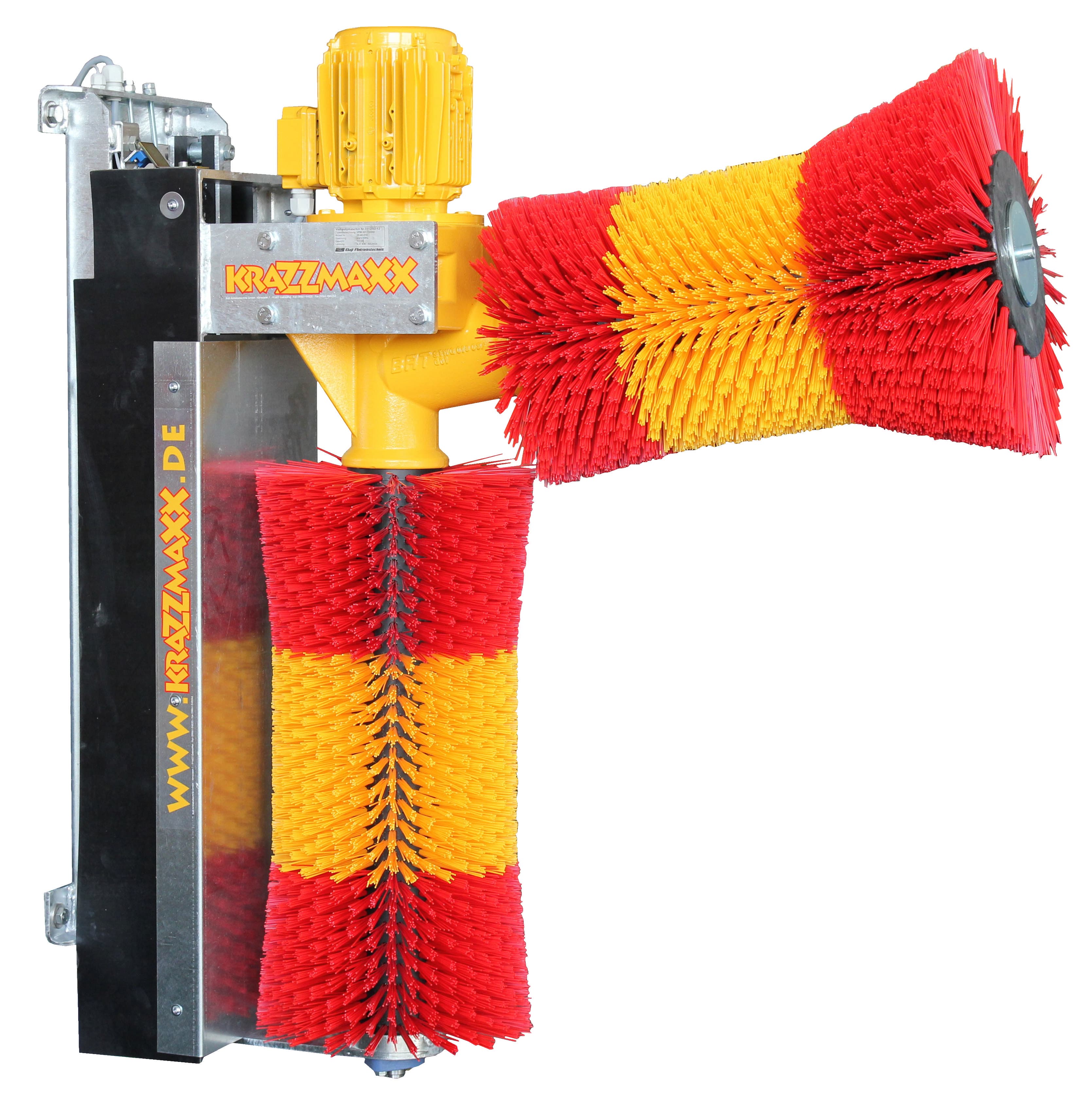 130.5002 Щетка-чесалка KRAZZMAXX, 230 В / 50 Гц