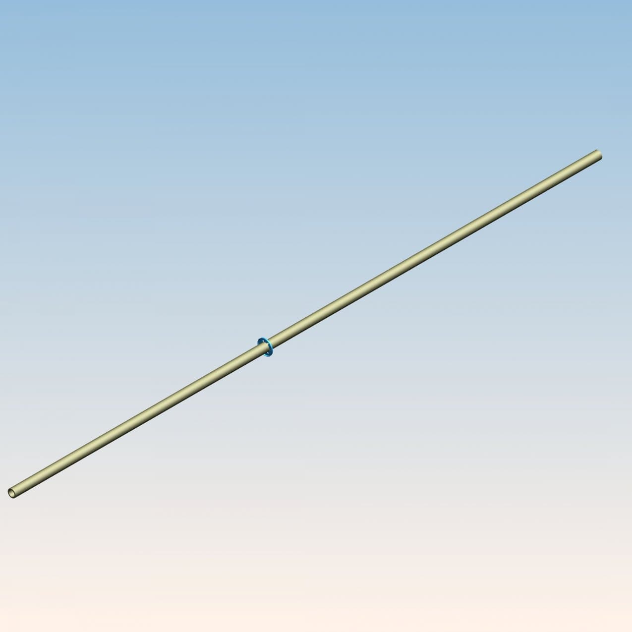 7015-6486-010 Впускная труба в компл. OD8x600