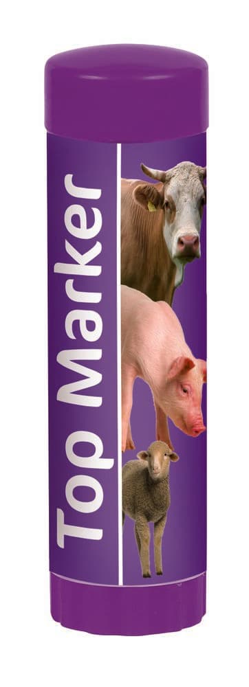 Карандаш для маркировки скота TopMarker, фиолетовый